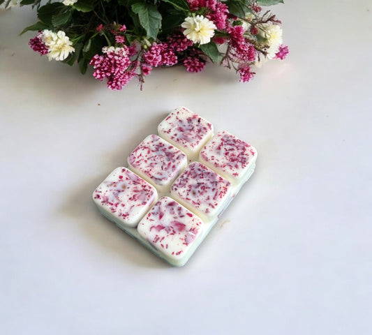 Dried Rose Petal Wax Melt | Soy Botanical Snap Bar - Scented_Burn