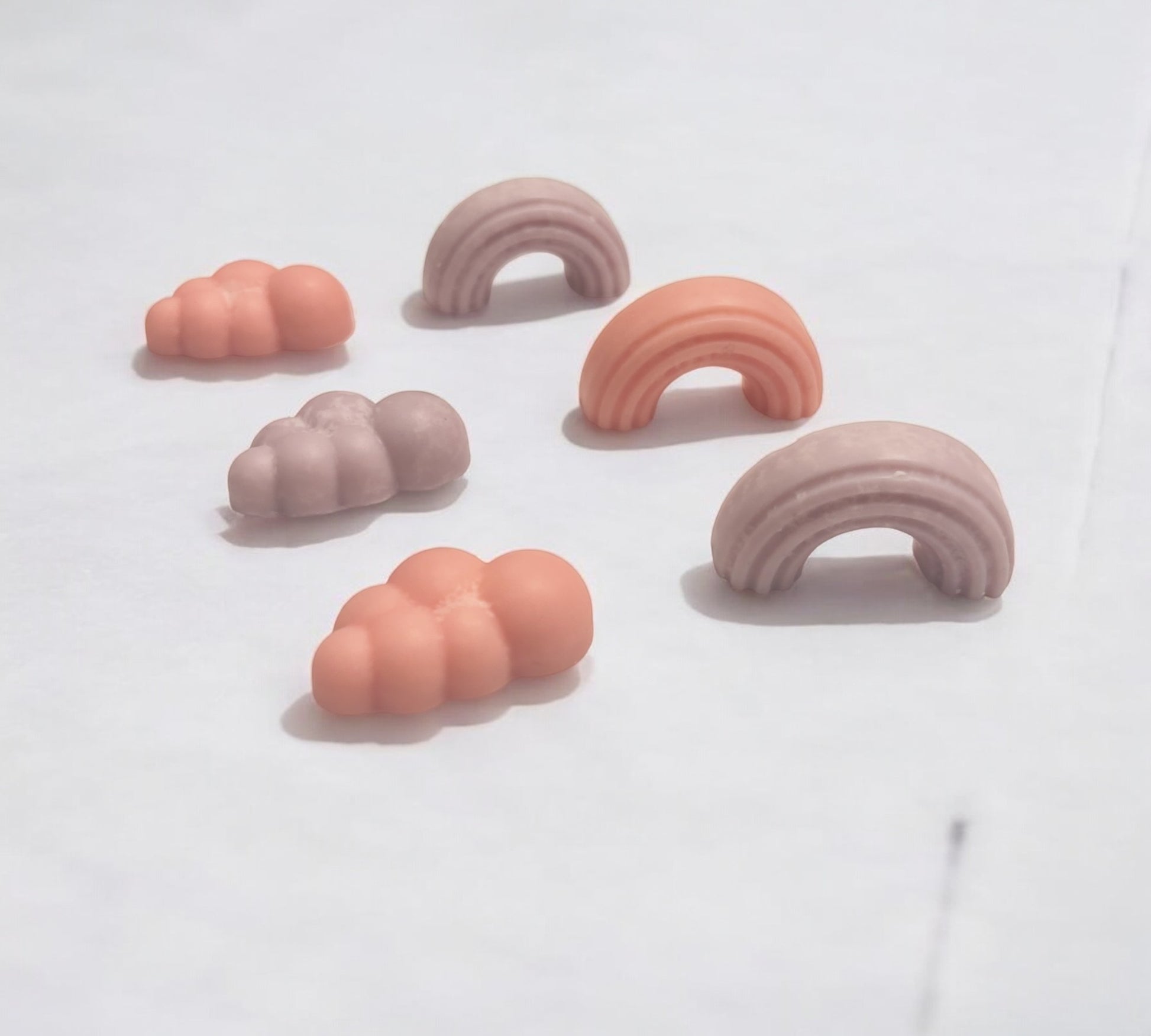 RAINBOWS & CLOUDS Scented COLOURED Wax Melts | Mineral Vegan Wax Warmers 150g - Scented_Burn Candle Co.