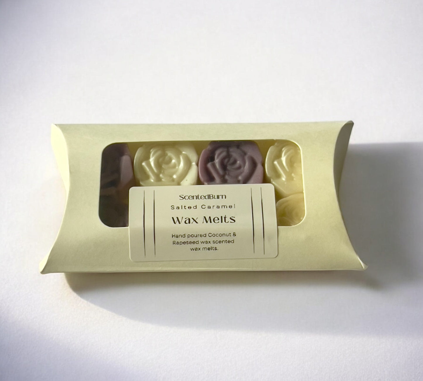 ROSE Scented Wax Melts PURPLE & WHITE | Soy Vegan Wax Warmers 150g - Scented_Burn Candle Co.