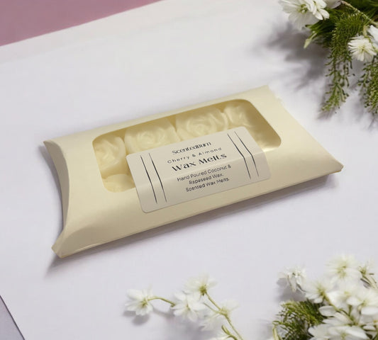 ROSE Shaped Scented Wax Melts | Soy Vegan Wax Warmers 150g - Scented_Burn Candle Co.