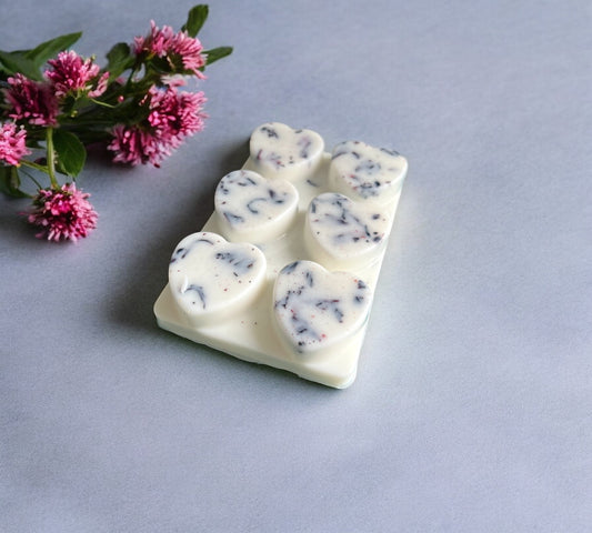 Dried Hibiscus Flowers Essential Oils Snap Bar | Soy Botanical Wax Melt - Scented_Burn