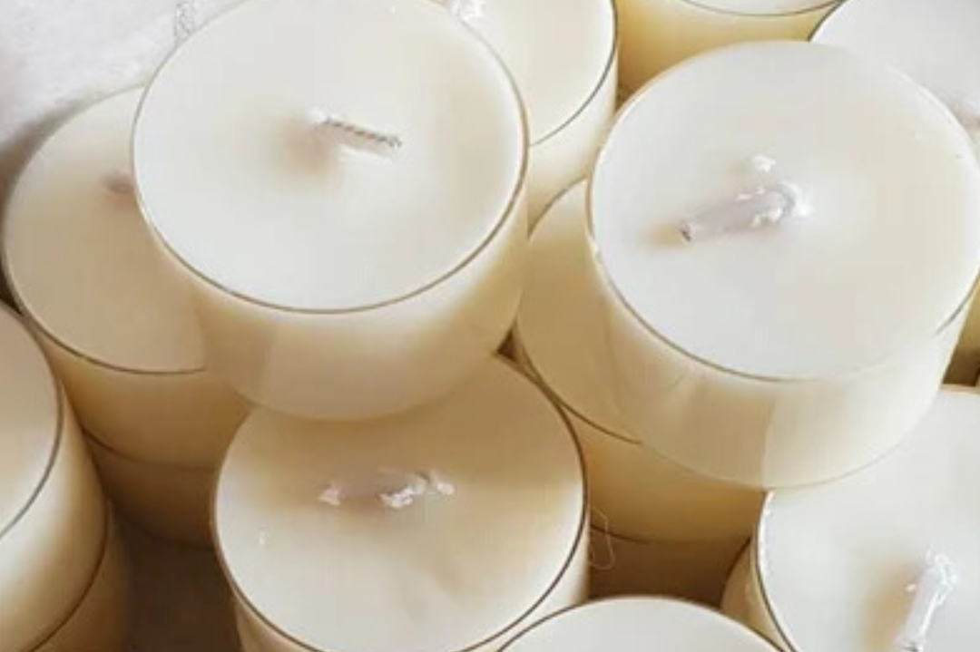 6 Scented Tealights | Coconut & Soy Wax Candles - Scented_Burn